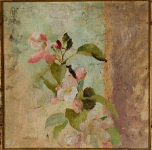 Jan Ciągliński - Apple blossoms - MP 1828 MNW - National Museum in Warsaw