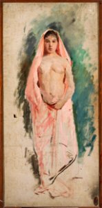 Jan Ciągliński - Eastern model, study - MP 1763 MNW - National Museum in Warsaw