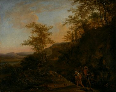 Jan Both - Landscape with a Ford