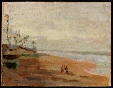 Jan Ciągliński - Ceylon – Colombo. From the journey to India - MP 1687 MNW - National Museum in Warsaw