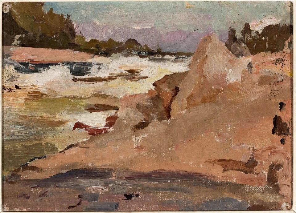 Jan Ciągliński - Imatra in the morning – Finland - MP 1751 MNW - National Museum in Warsaw