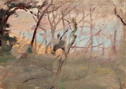 Jan Ciągliński - View towards Yalta - MNK II-b-400 - National Museum Kraków