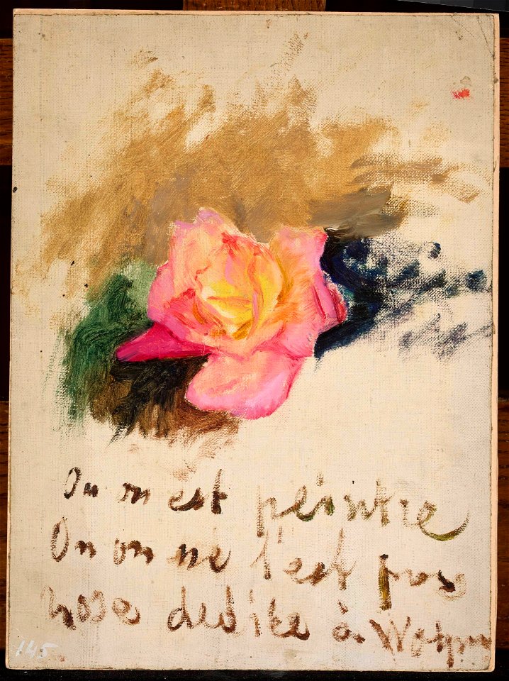 Jan Ciągliński - Rose - MP 1822 MNW - National Museum in Warsaw