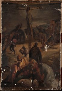 Jan Ciągliński - Golgotha - MP 1862 MNW - National Museum in Warsaw
