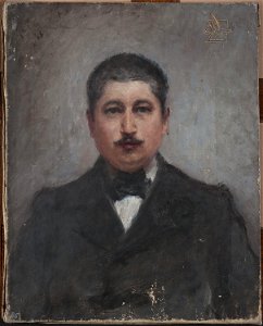 Jan Ciągliński - Portrait of Sigma Syromyatnikov - MP 1780 MNW - National Museum in Warsaw