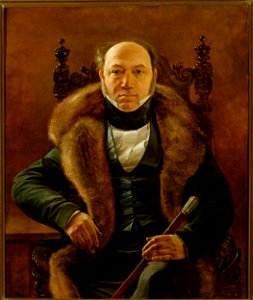 Jan Chrucki - Portret Mikołaja Malinowskiego (1799-1865). Free illustration for personal and commercial use.