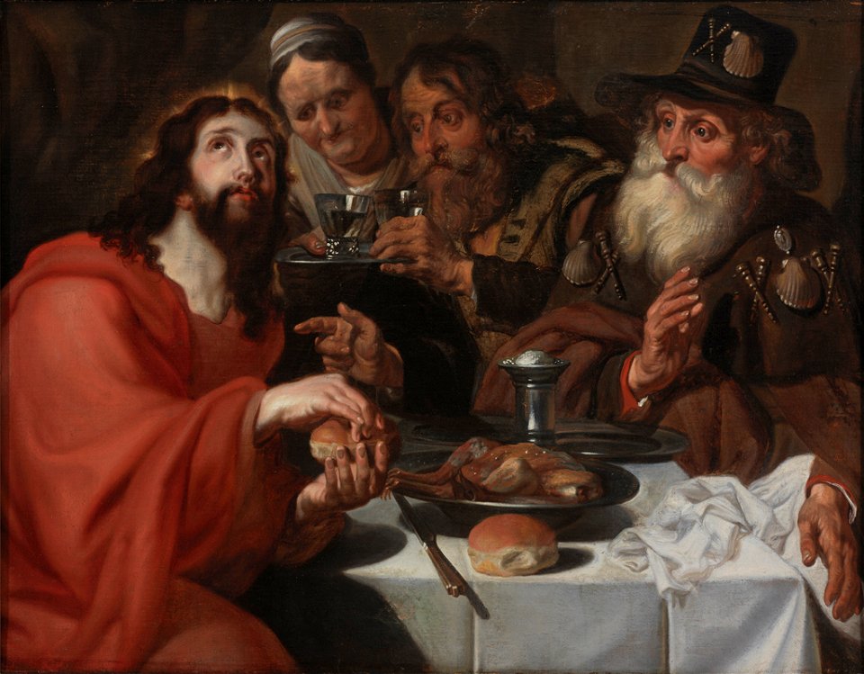 Jan Cossiers - The Supper at Emmaus - 23.332 - Rhode Island School of Design Museum
