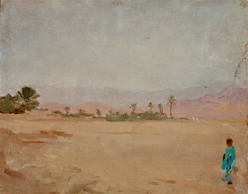 Jan Ciągliński - Sahara (Desert) - MNK II-b-425 - National Museum Kraków