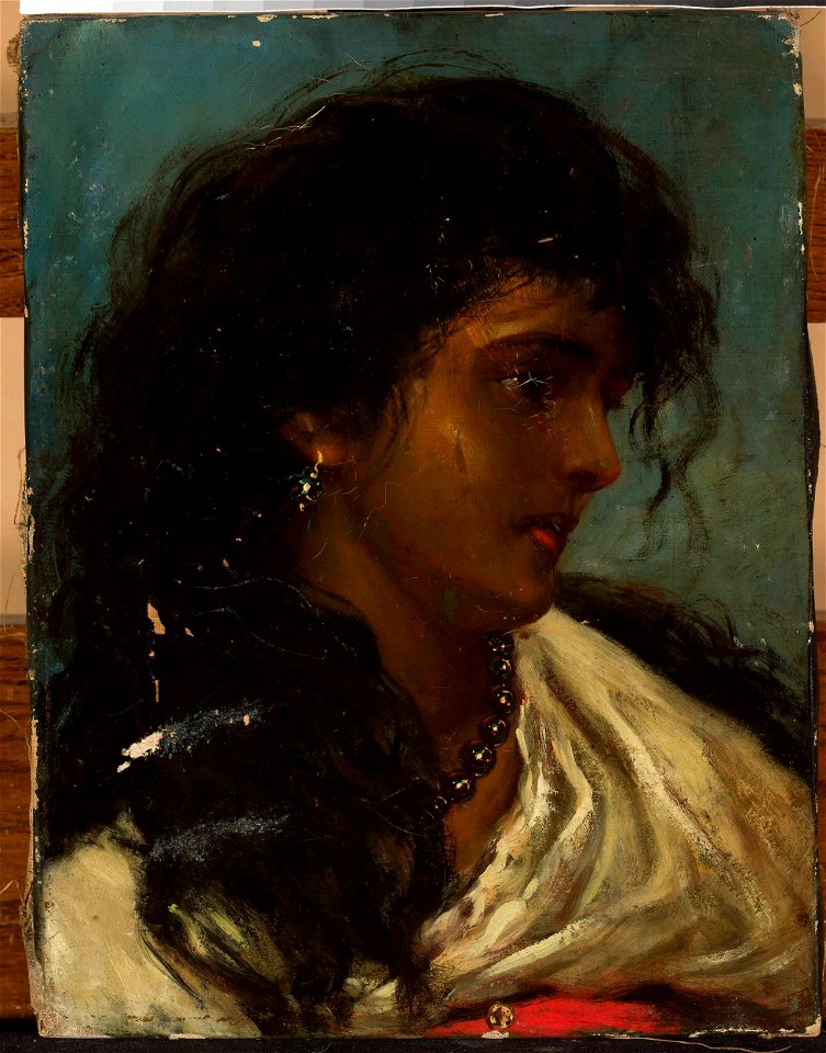 Jan Czesław Moniuszko - Gipsy woman - MP 1110 MNW - National Museum in Warsaw