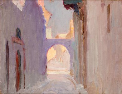 Jan Ciągliński - Tunis (A Street) - MNK II-b-415 - National Museum Kraków