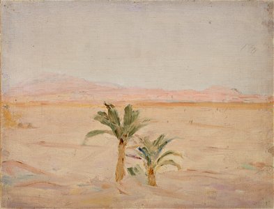 Jan Ciągliński - Sahara (Desert) - MNK II-b-419 - National Museum Kraków
