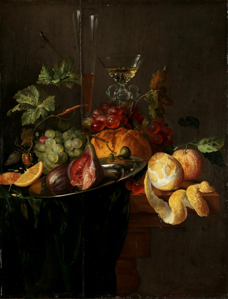 Jan Davidsz de Heem - Frukt og vin NG.M.00042