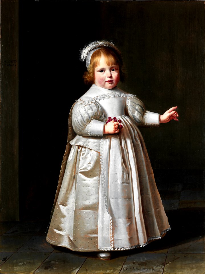 Jan Cornelisz van Loenen, Portrait of Willem van der Muelen, Age 3