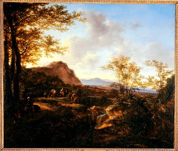 Jan Dirksz Both - Paysage avec voyageurs - PDUT894 - Musée des Beaux-Arts de la ville de Paris