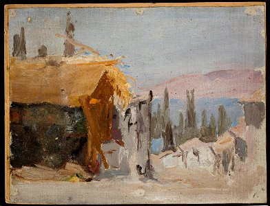 Jan Ciągliński - Smyrna. From the journey to Greece - MP 1645 MNW - National Museum in Warsaw