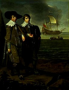 Jan Daemen Cool - Portret van twee broers op het strand - NG 824 - National Galleries of Scotland