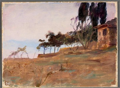 Jan Ciągliński - Study. From the journey to Constantinople - MP 1483 MNW - National Museum in Warsaw