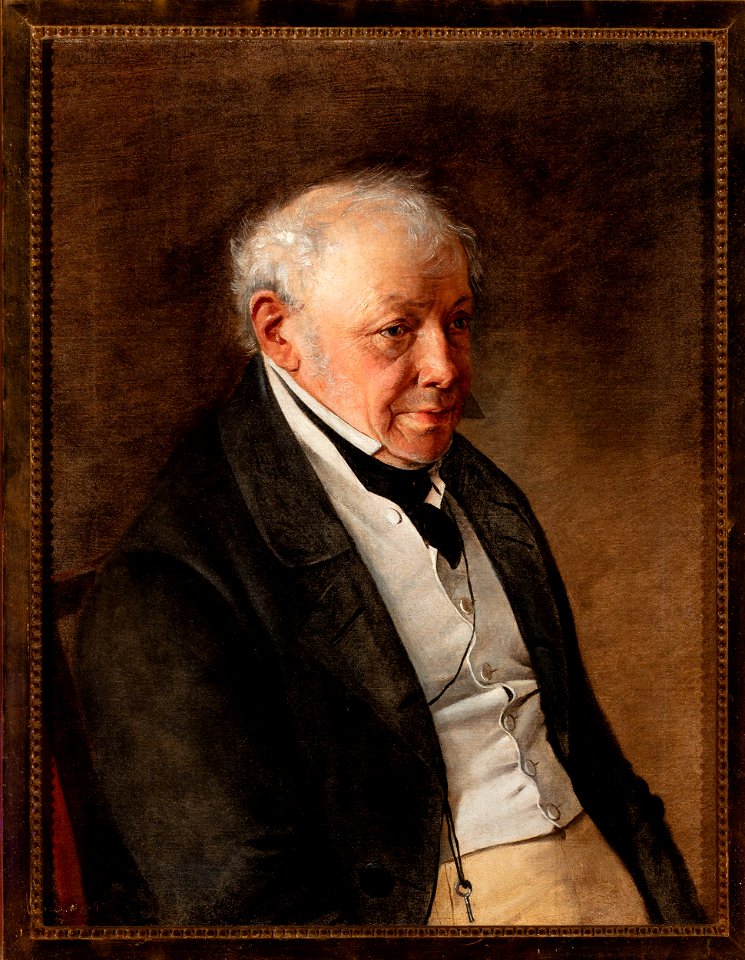 Jan Chrucki - Portrait of Ksawery Bębnowski, artist's father-in-law, captain in Kościuszko's army - MP 2742 MNW - National Museum in Warsaw