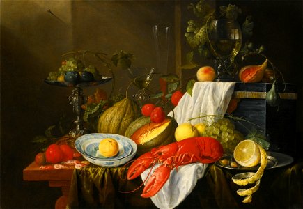 Jan Davidsz de Heem - Sumptuous Still Life A 134 020L14033 7CVNG