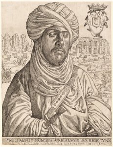 Jan Cornelisz. Vermeyen - Portrait of Mulay Ahmad - Google Art Project