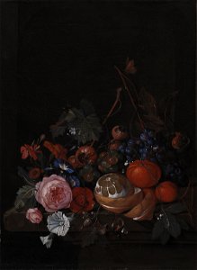 Jan Davidsz. de Heem - Flowers and Fruit - KMSst86 - Statens Museum for Kunst