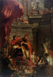 Jan Erasmus Quellinus - Crowning of Charles V in Bologna
