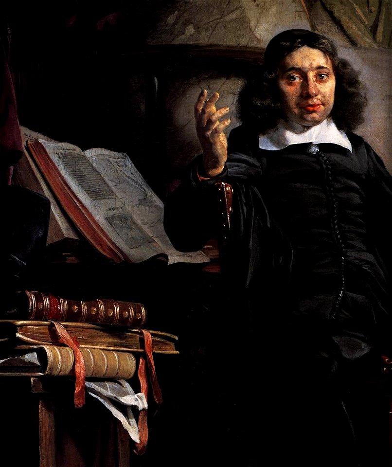 Jan de Bray - Haarlem Printer Abraham Casteleyn and His Wife Margarieta van Bancken (detail) - WGA3117