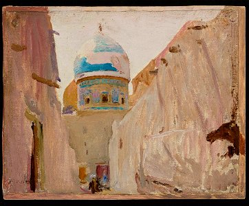 Jan Ciągliński - Bukhara. From the journey to Turkestan - MP 1720 MNW - National Museum in Warsaw
