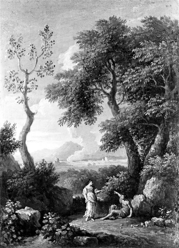 Jan Frans van Bloemen - Landscape of the Roman Campagna - Walters 371780