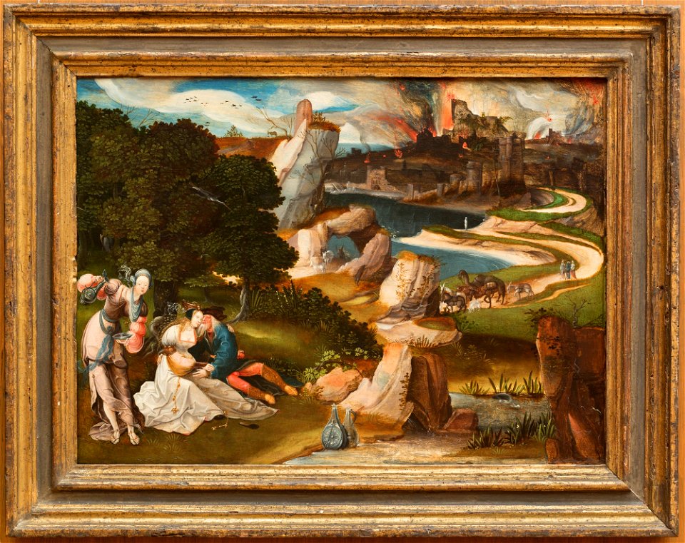 Jan de Cock - Lot and His Daughters - 25.65 - Detroit Institute of Arts
