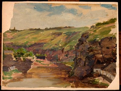 Jan Ciągliński - Study from Podolia - MP 1849 MNW - National Museum in Warsaw