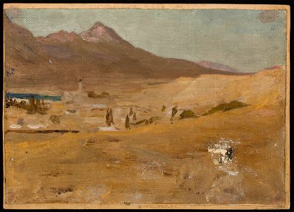 Jan Ciągliński - Corinth. From the journey to Greece - MP 1632 MNW - National Museum in Warsaw