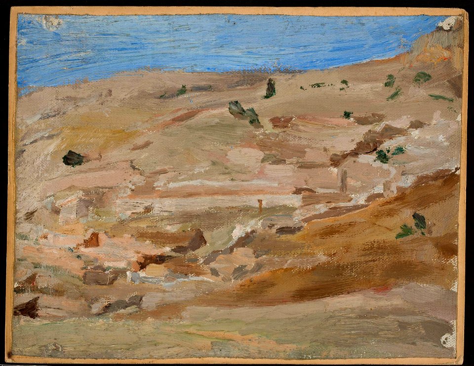 Jan Ciągliński - Delphi. From the journey to Greece - MP 1634 MNW - National Museum in Warsaw