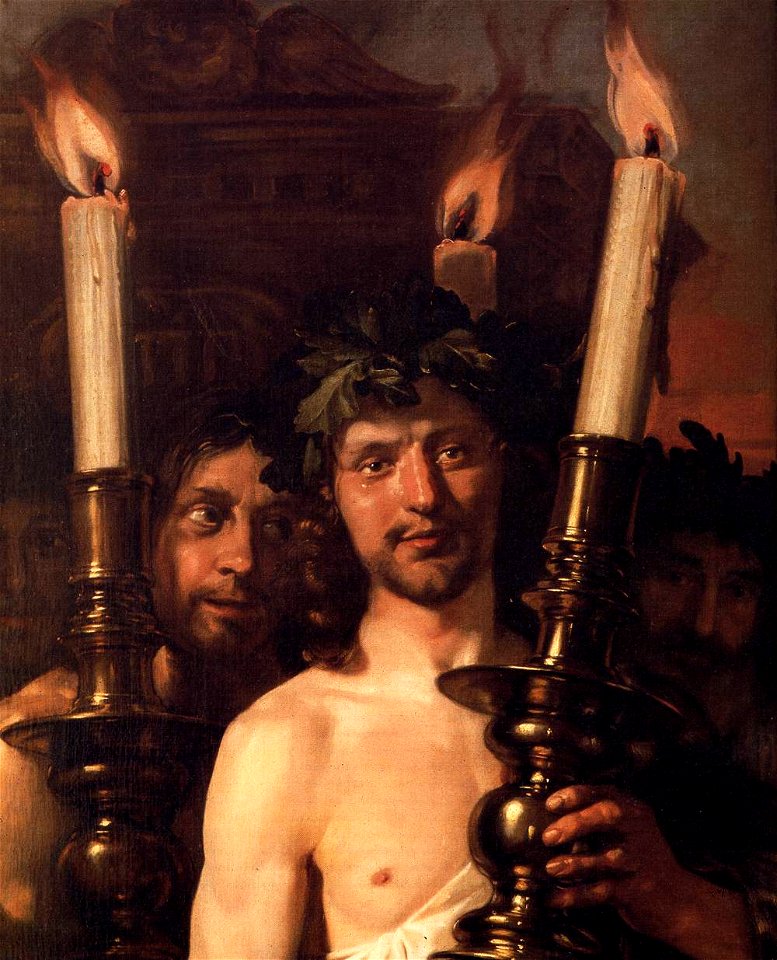 Jan de Bray - David Playing the Harp (detail) - WGA3121