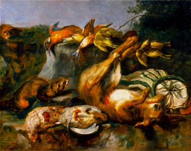 Jan Fyt - Dead Game and Weasels - 28.94 - Detroit Institute of Arts