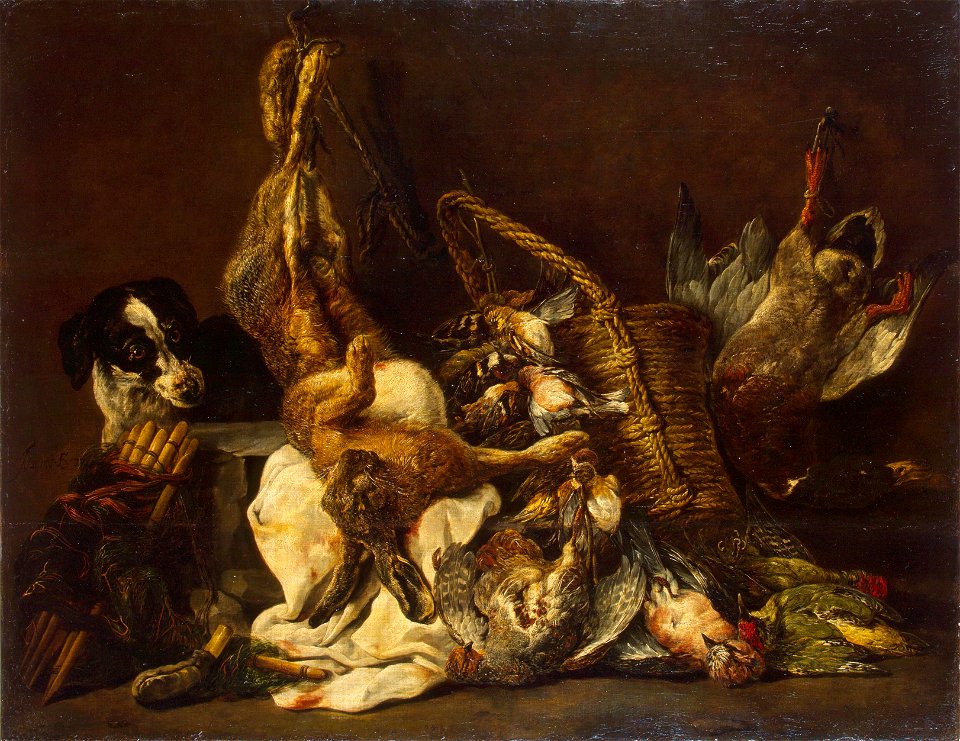 Jan Fyt - Dead Game with Dog