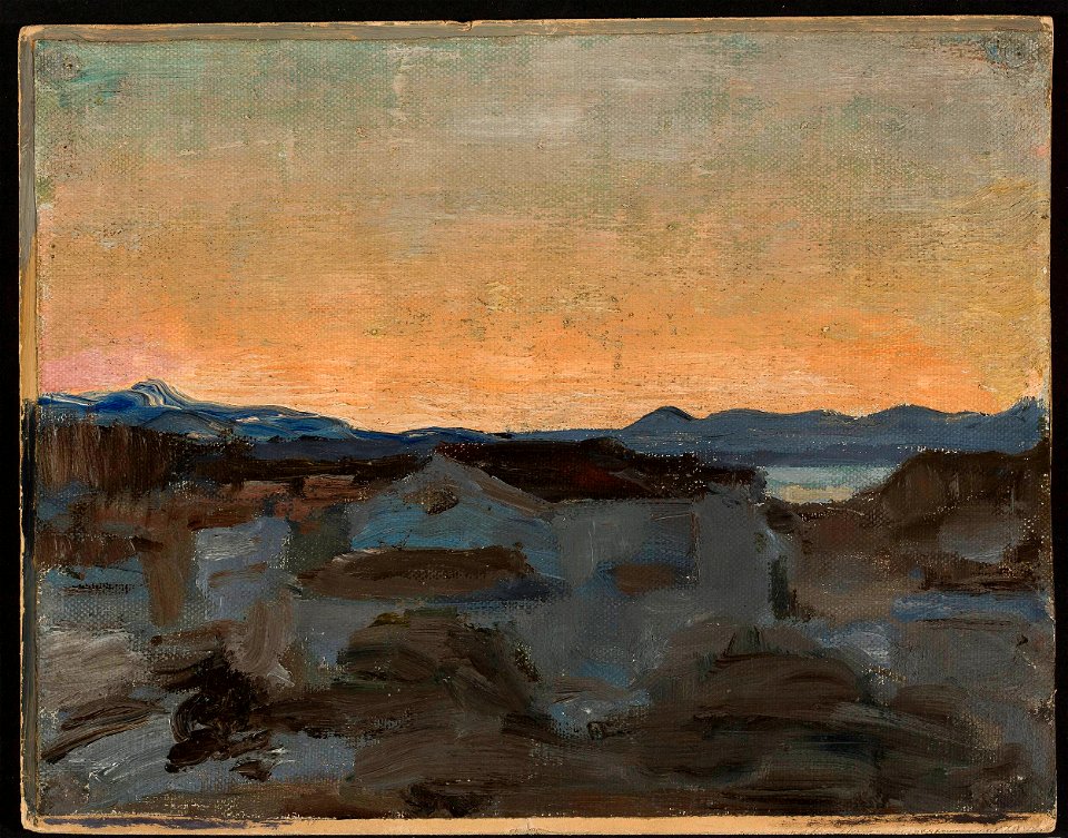 Jan Ciągliński - Corfu. From the journey to Greece - MP 1622 MNW - National Museum in Warsaw