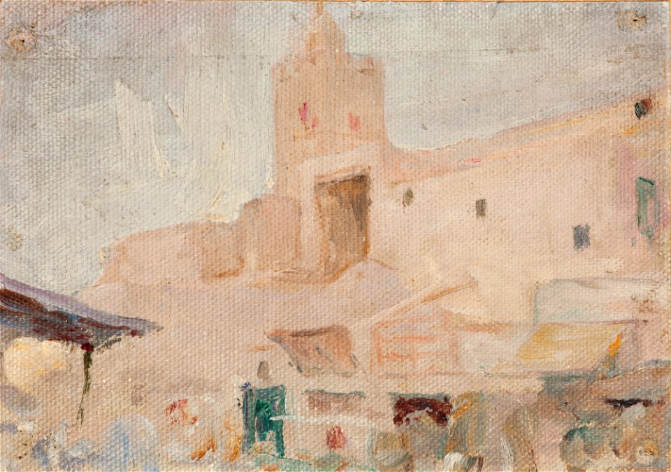Jan Ciągliński - Kairouan - MNK II-b-462 - National Museum Kraków
