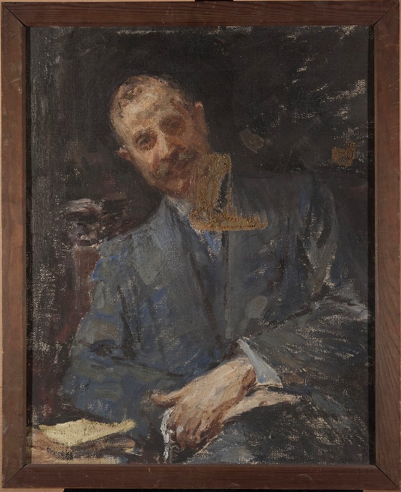 Jan Ciągliński - Portrait of Mr. Berlin - MP 1785 MNW - National Museum in Warsaw