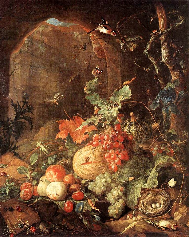 Jan Davidsz. de Heem - Still-Life with Bird-nest - WGA11264