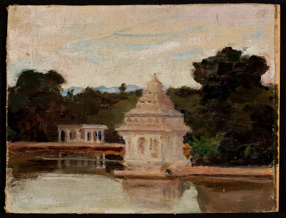 Jan Ciągliński - Madras. From the journey to India - MP 1692 MNW - National Museum in Warsaw