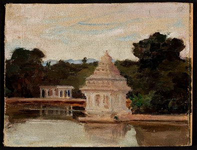 Jan Ciągliński - Madras. From the journey to India - MP 1692 MNW - National Museum in Warsaw