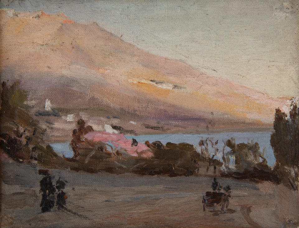 Jan Ciągliński - Yalta (Spring) - MNK II-b-392 - National Museum Kraków