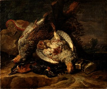 Jan Fyt - Still Life with Partridges - NM 2030 - Nationalmuseum