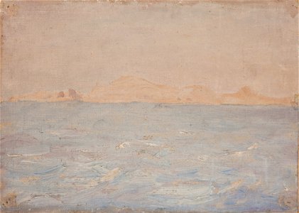 Jan Ciągliński - Malta (View from a Ship) - MNK II-b-437 - National Museum Kraków