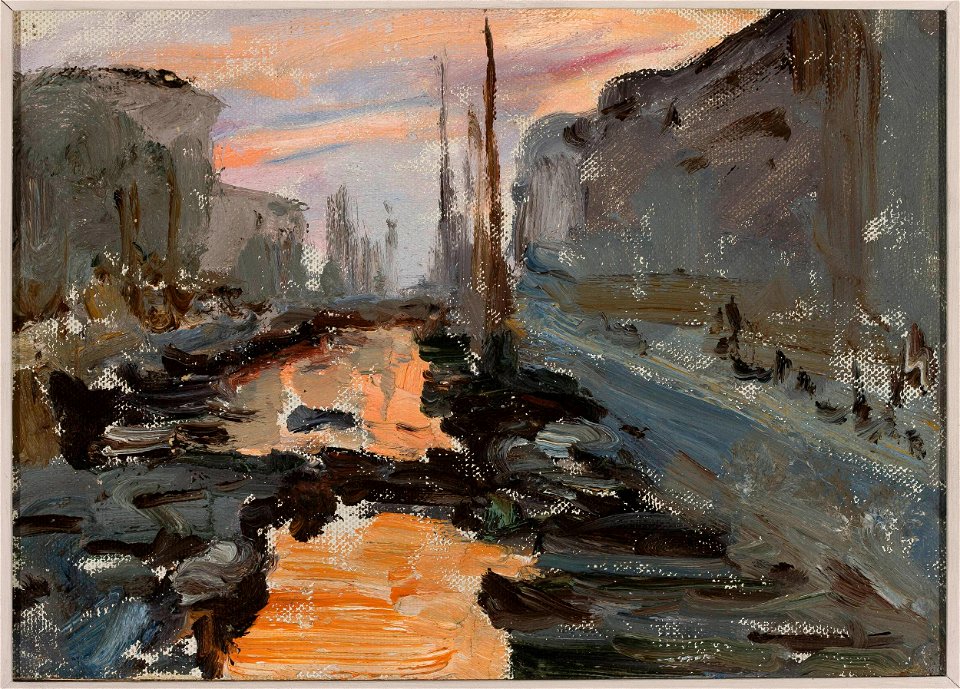 Jan Ciągliński - Trieste. From the journey to Greece - MP 1618 MNW - National Museum in Warsaw