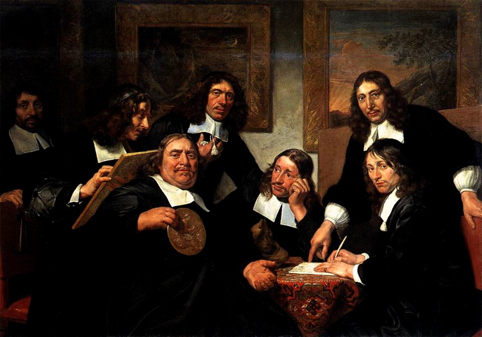 Jan de Bray - The Governors of the Guild of St Luke, Haarlem - WGA03124