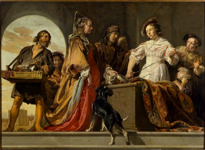 Jan de Braij - Achilles among the Daughters of Lycomedes (Ovid, Metamorphoses, XII, 162 ff) - M.Ob.530 - National Museum in Warsaw