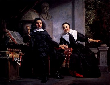 Jan de Bray - Haarlem Printer Abraham Casteleyn and His Wife Margarieta van Bancken - WGA3116