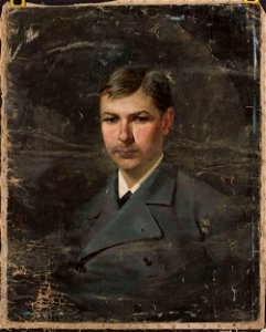 Jan Czesław Moniuszko - Portrait of Ignacy Wróblewski (^–after 1938) - MP 1112 MNW - National Museum in Warsaw. Free illustration for personal and commercial use.